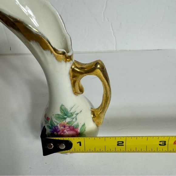Vinatge Gold Plated Decorative mini Pitcher or bud vase. - Picture 10 of 11